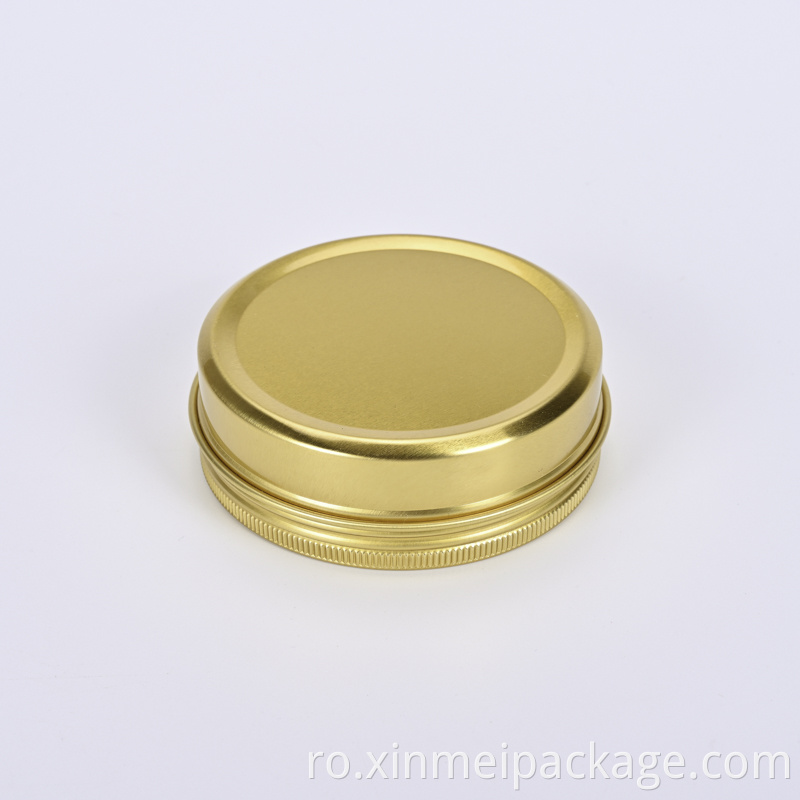 Borcan de aluminiu de aur 100g Gold 100g aluminum jar